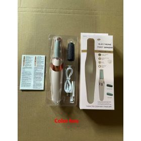 Electric Foot Grinder Foot Peeling Machine Foot Repair Tool (Option: Color boxed pink)