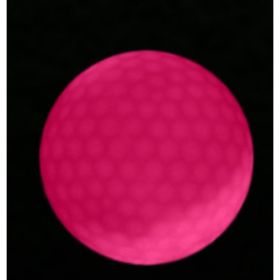 Led Golf Ball Flashing Ball Golf Supplies (Option: Pink)